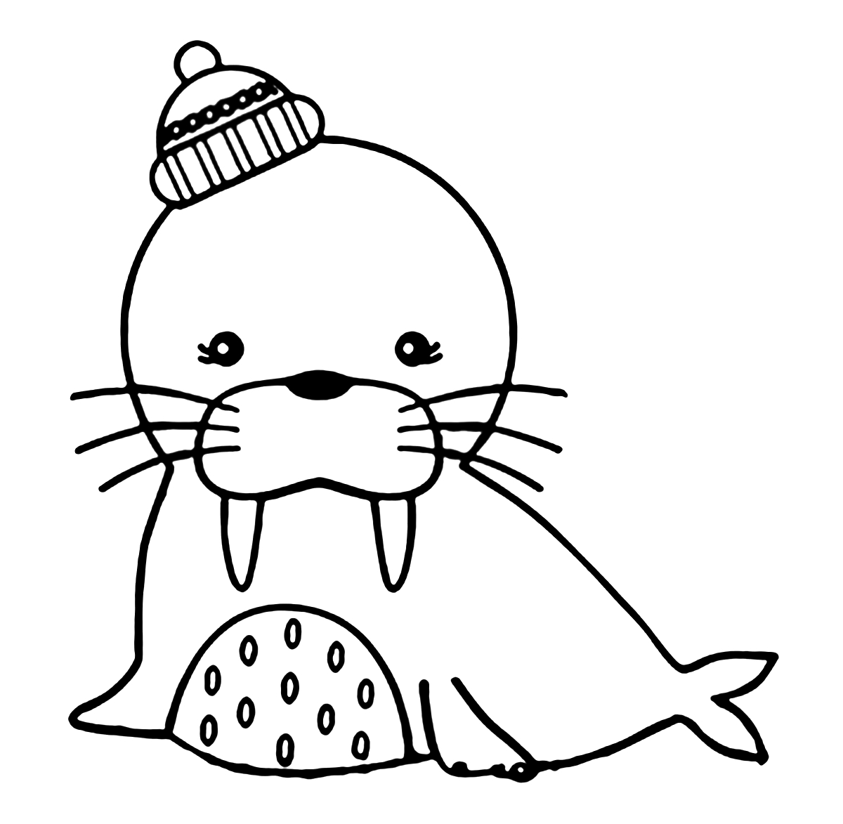 Riscos graciosos (Cute Drawings): Riscos de animais marinhos