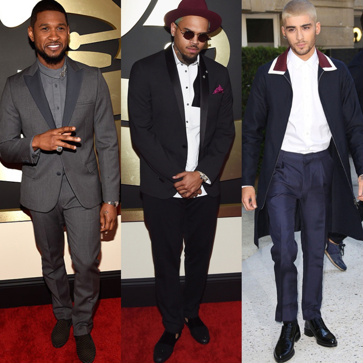 Naija Fashion Daily! New Music Chris Brown Feat. Usher & Zayn 'Back