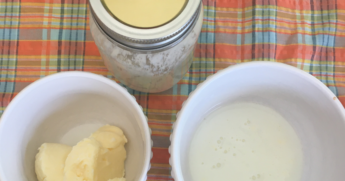 How to make butter & buttermilk (from whipping cream!)