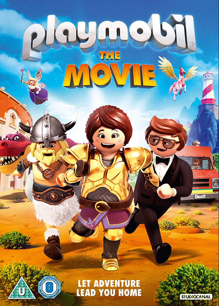 Playmobil: The Movie: UK DVD artwork Daniel J
