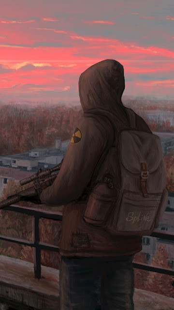 Stalker 2 Landscape Sunset Screen Background