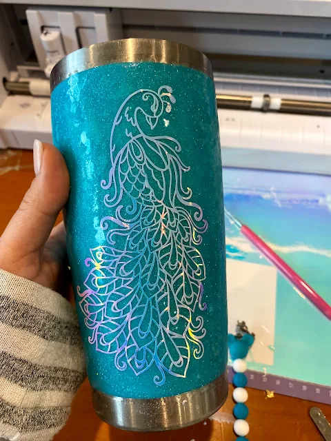 How to Make Glitter Tumblers with Epoxy for Beginners - Silhouette