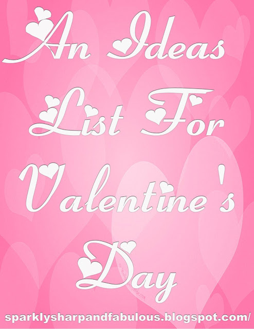 DIY Valentine’s Day Idea List
