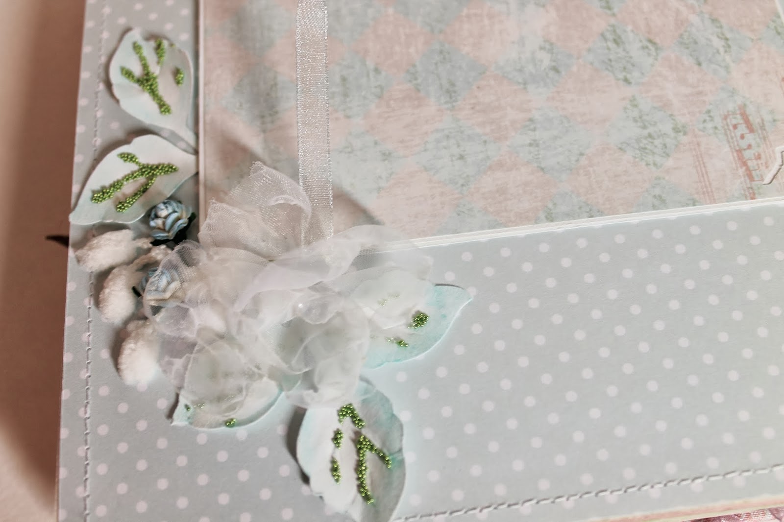 Нежный альбом для малышки (скрап альбом)