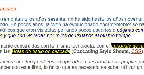 Ejemplo HTML y CSS