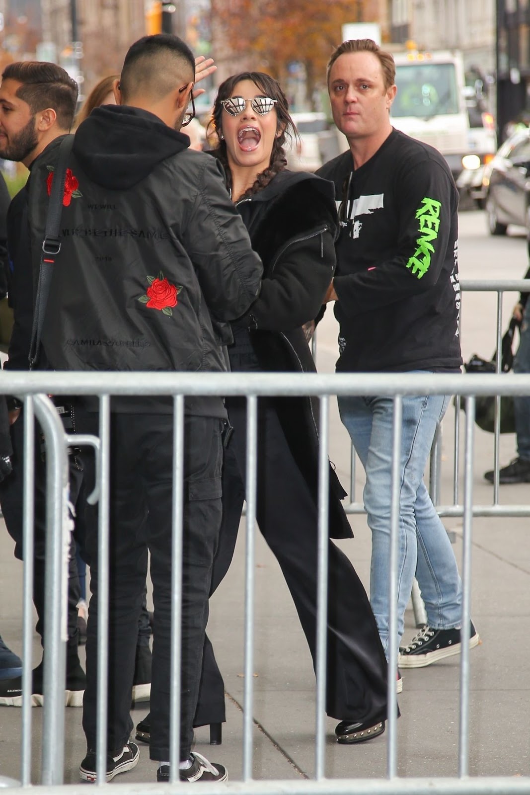Camila Cabello Arrives at Her Album Pop-up Store Apperance in New York