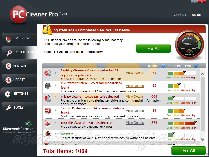 PC Cleaner Pro 2015