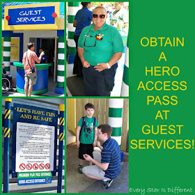 Hero Access Pass at LEGOLAND for families with special needs