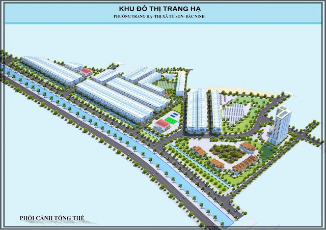 Khu đô thị Trang Hạ Từ Sơn Bắc Ninh dự án đất nền liền kề biệt thự shophouse thương mại dịch vụ nhà ở