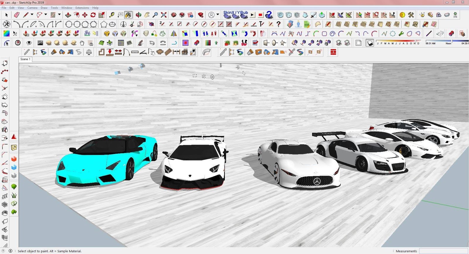 Creative Collection Car Special Free Download 11. Car Collection Free Sketchup Model