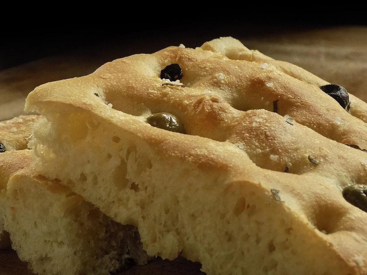 Que bela focaccia!