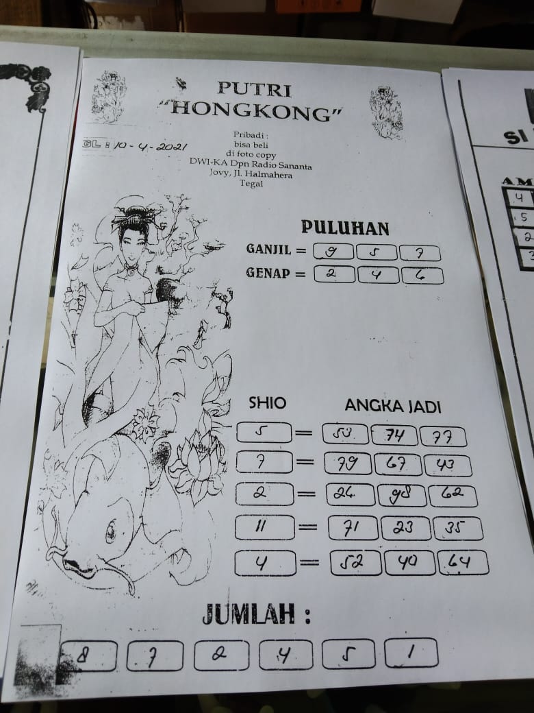gambar togel hongkong
