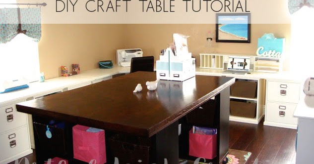 ARTFUL LEIGH: DIY Craft Table Tutorial
