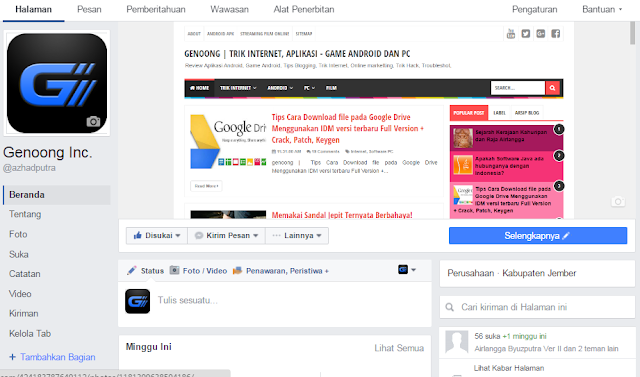 Tips Cara Memasang Widget Like Box Fanspage Facebook Pada Blogger Work! Menambahkan Kode Script HTML 