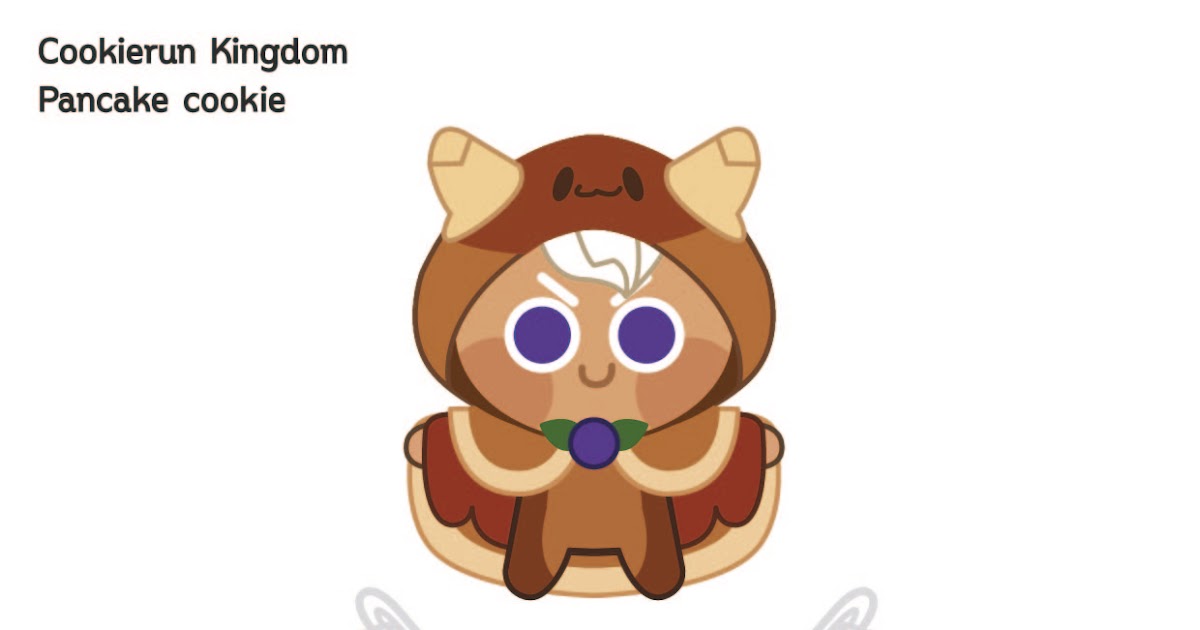 Cookierun Kingdom Pancake cookie Felt doll