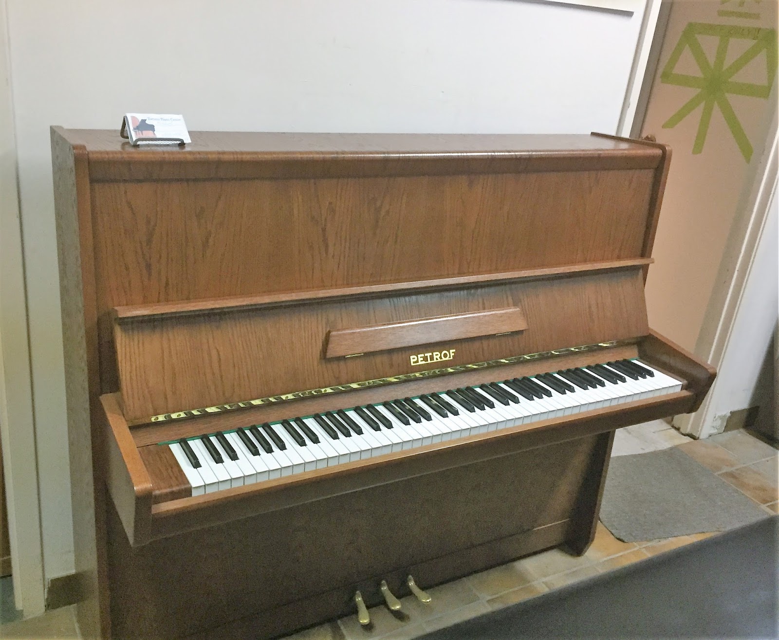 Used piano sale in Toronto area Petrof 50" Used Upright Piano