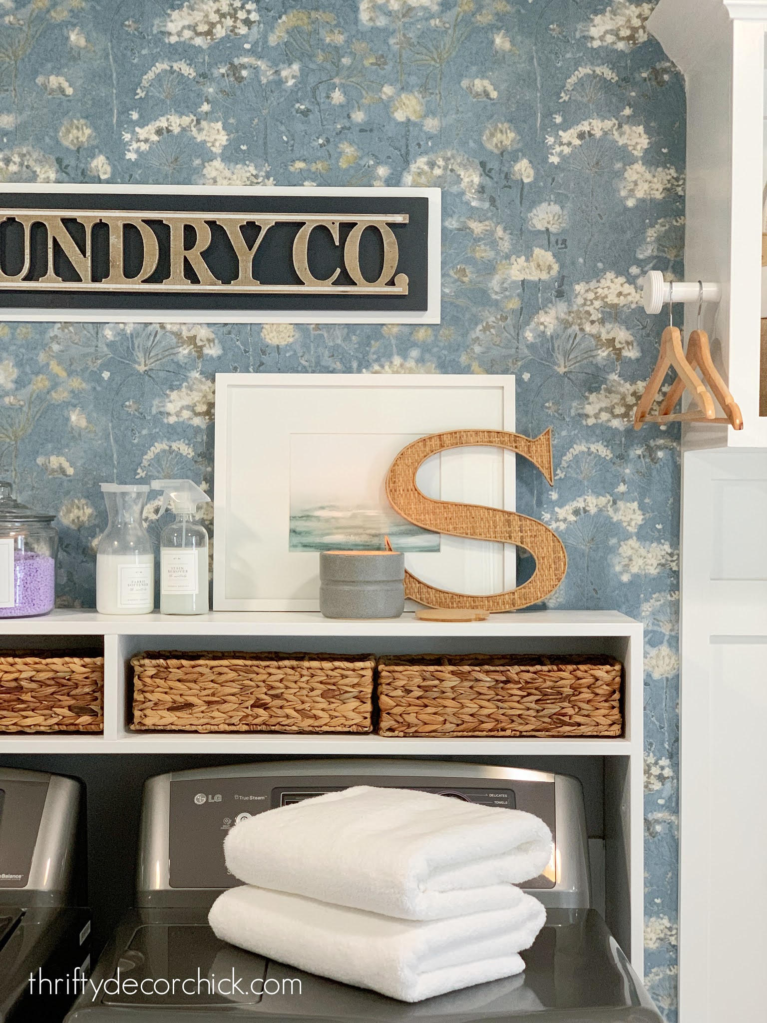 Our DIY laundry chute a year later, Thrifty Decor Chick