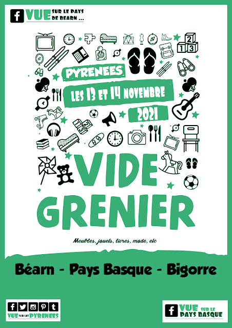Vide Greniers #3 novembre des Pyrénées 2021