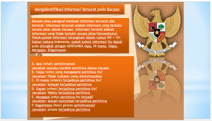 POWERPOINT SOAL DAN PEMBAHASAN MENGIDENTIFIKASI INFORMASI