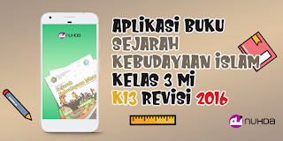 Aplikasi Buku Siswa Sejarah Kebudayaan Islam Kelas 3 MI Kurikulum 2013 Revisi 2016