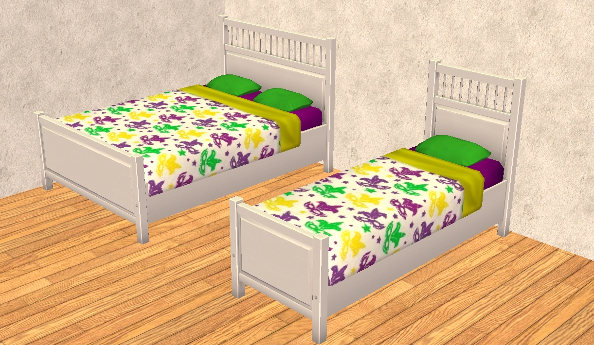 Mardi Gras Bedding