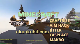 Minecraft Craftrise  Fastplace Aim, Makro Hilesi 2020