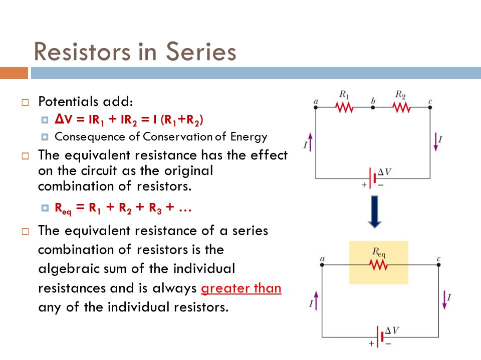 Series and parallel circuits