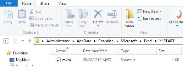 cara mencegah berkas membuka secara otomatis di excel xlstart