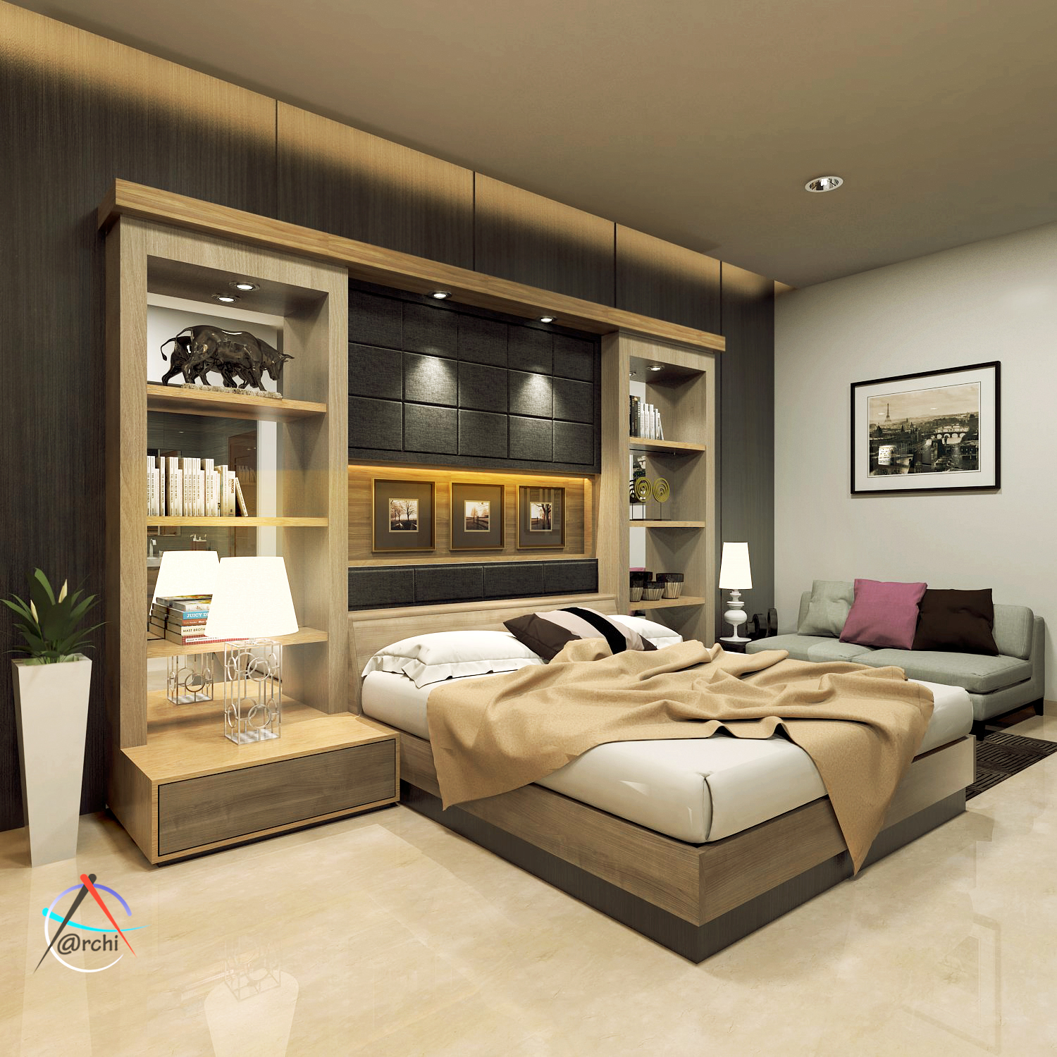 BEDROOM DESIGN FREE DOWNLOAD SKP 3D333