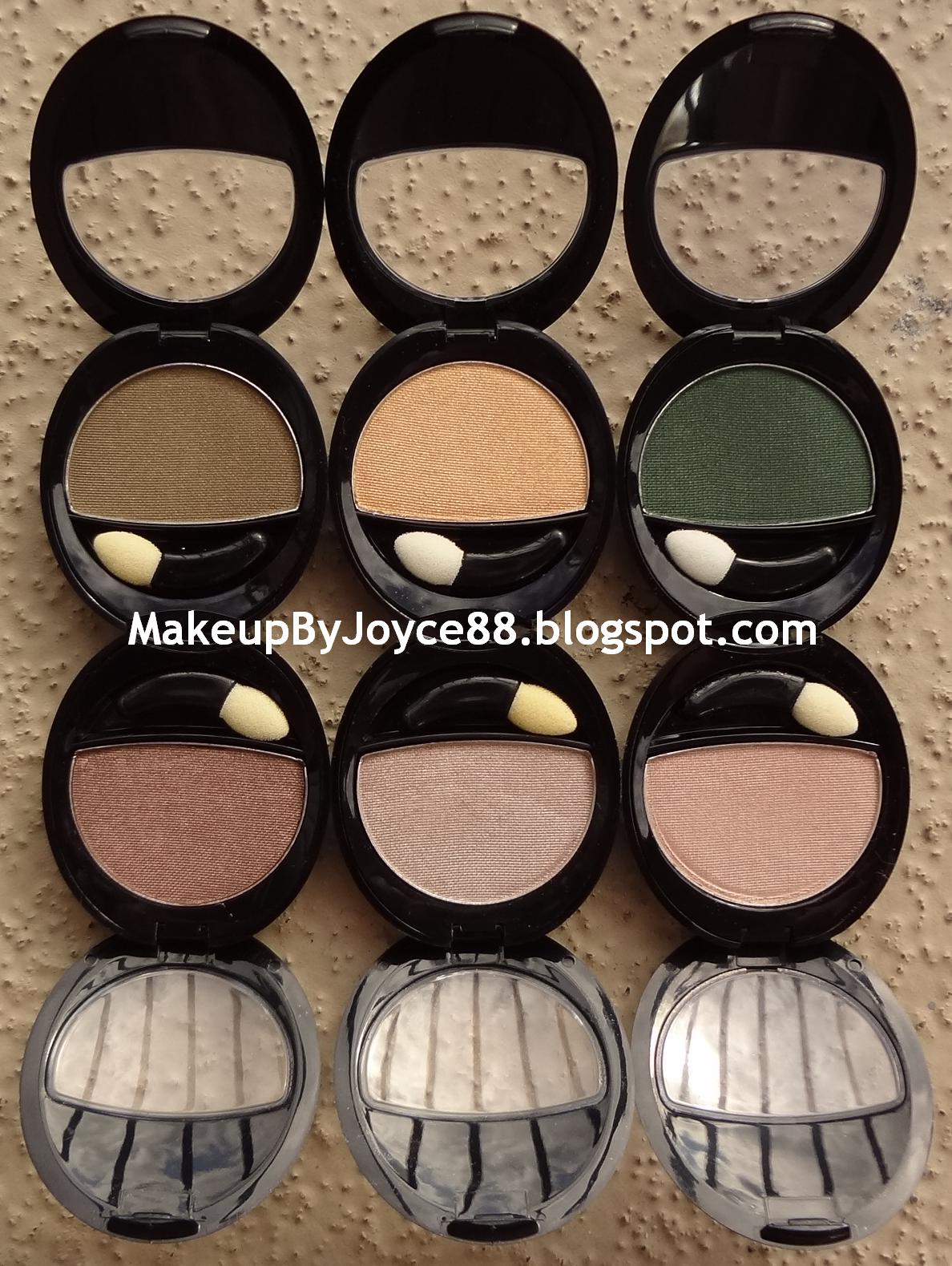 MakeupByJoyce ** ! Swatches + Review Boots No7 Stay Perfect Eyeshadow