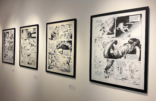 Exposition Rahan bande dessinée Chéret Lecureux galerie Huberty et Breyne rétrospective Paris