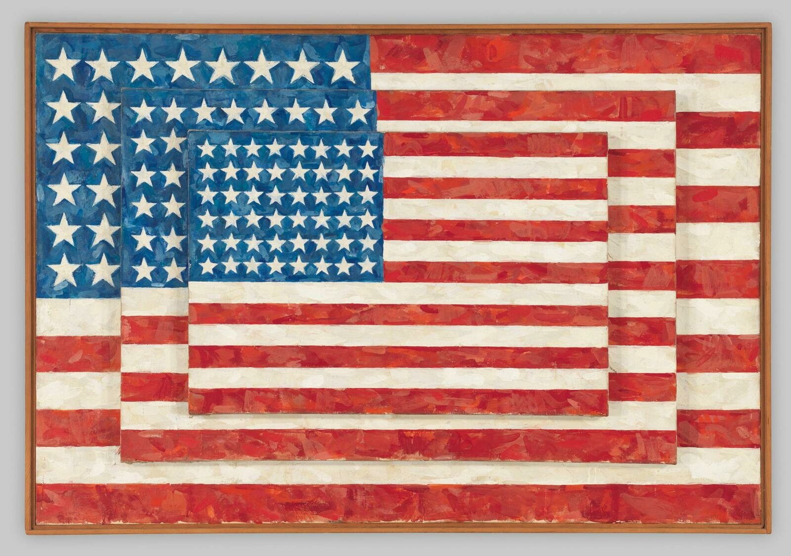 JASPER JOHNS FLAGS