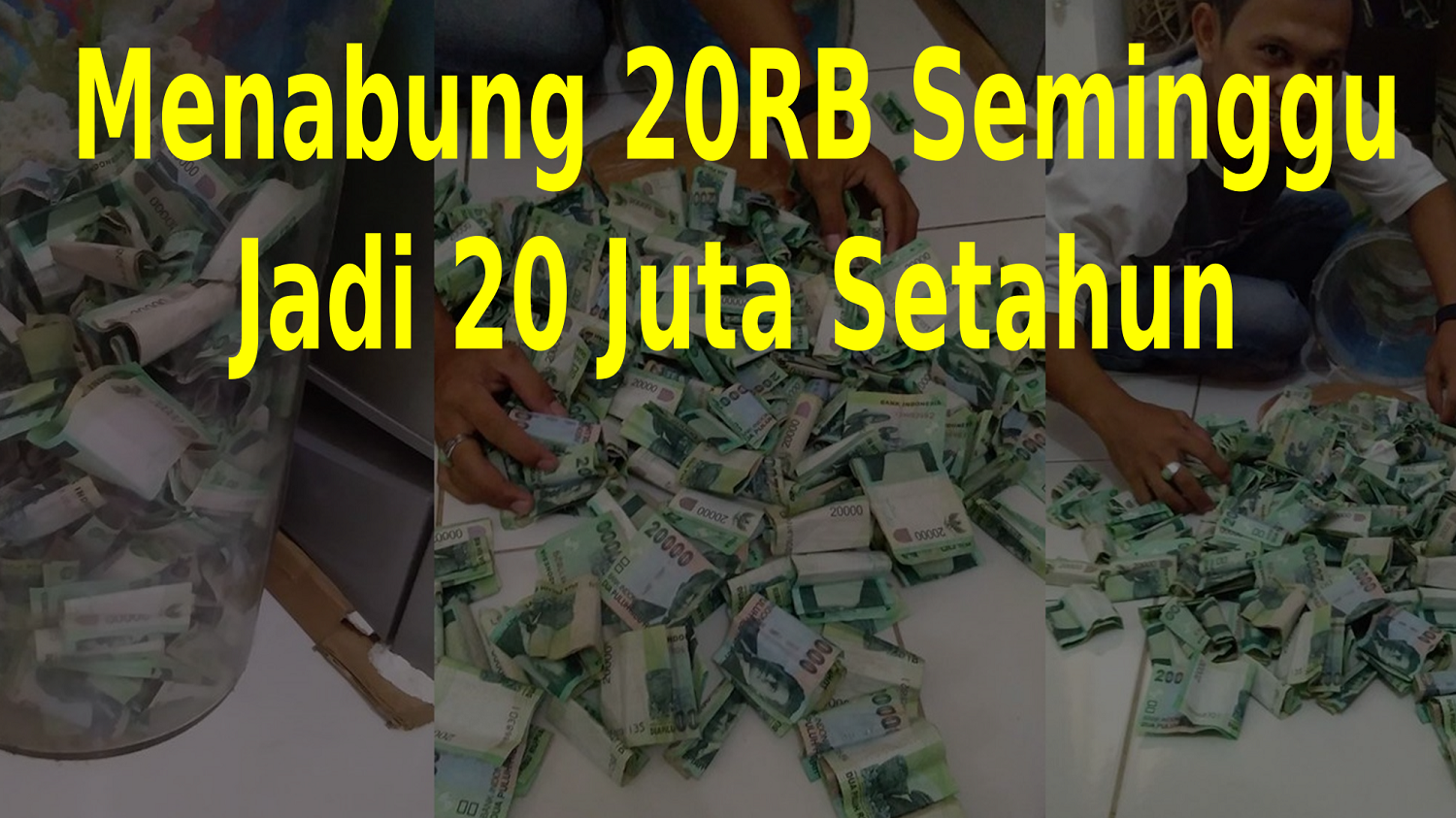 Metode Menabung Seratus Ribu Per Hari