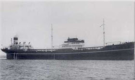 Norwegian tanker Nyholt, sunk by U-87 on 17 January 1942 worldwartwo.filminspector.com
