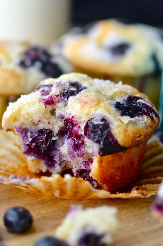 The Best Blueberry Muffins Ever - Food Inspiration Healthy
