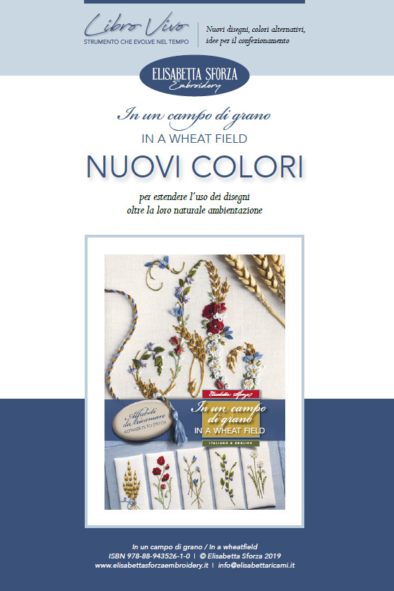 Libro Vivo and Lively Book Elisabetta Sforza Embroidery