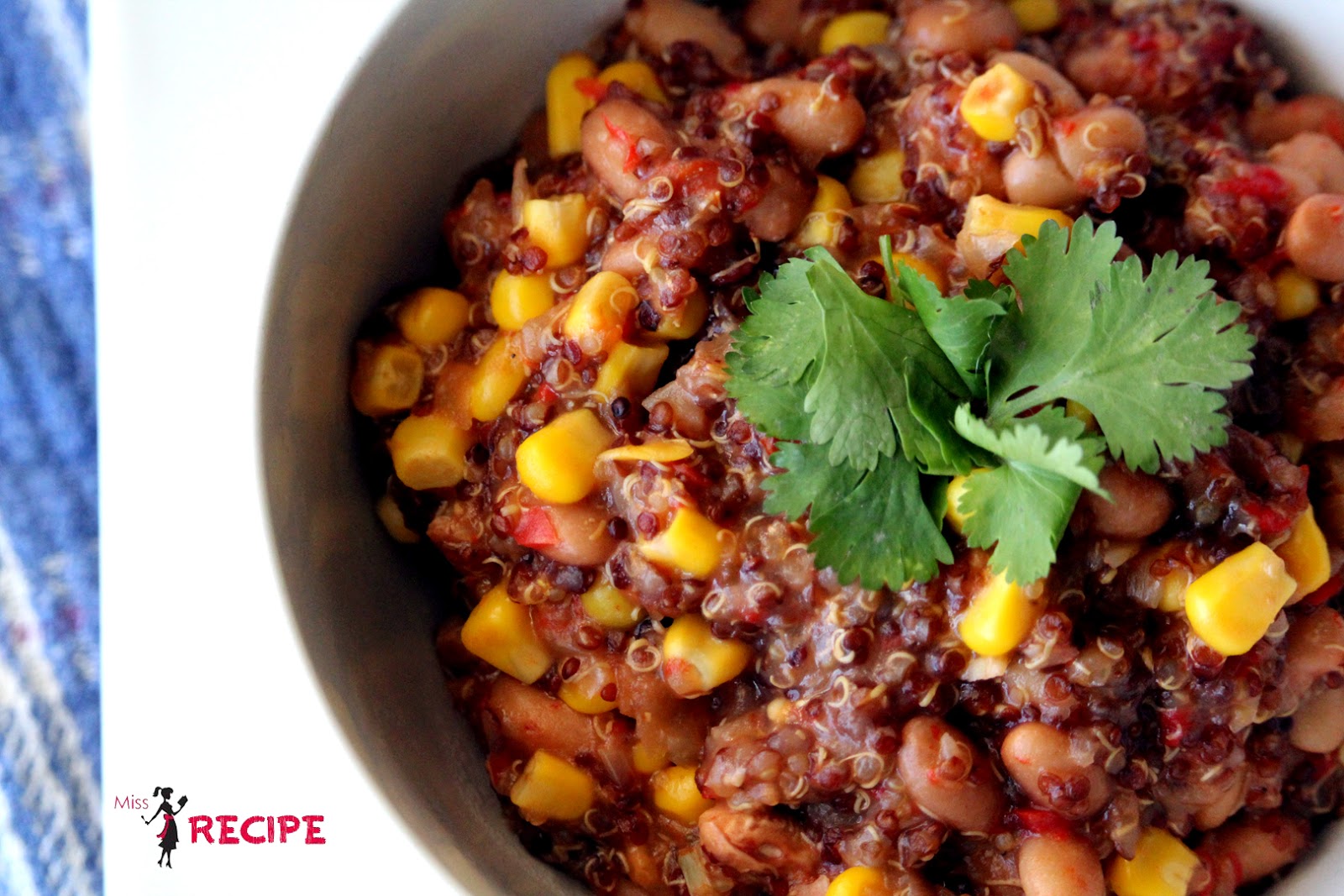 Quinoa et fèves pinto à la mexicaine Mexican pinto beans and quinoa