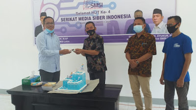 HUT Keempat, SMSI Lombok Timur Bertekad Tingkatkan Kualitas Anggota
