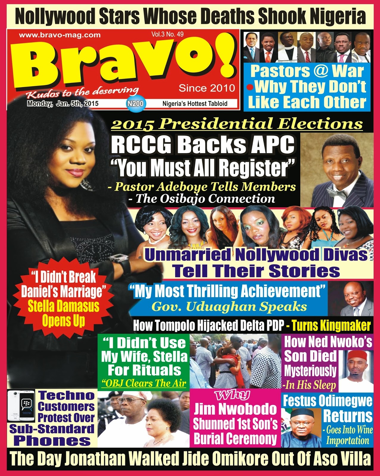 BRAVO IS OUT 49 Veteran journalist and Bravo magazine publisher, Dayo Eriye dies