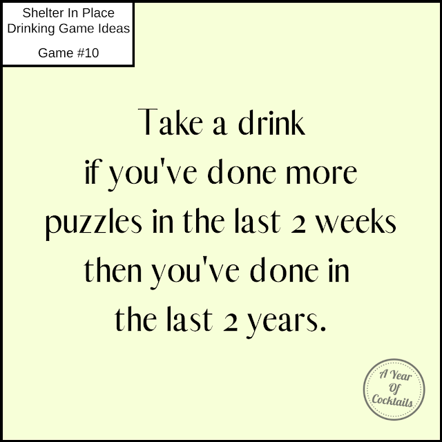 Cocktail Puzzles - A Year of Cocktails