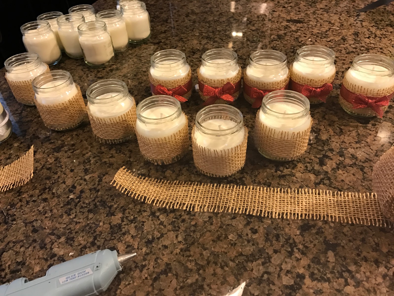 Sunshine and a Summer Breeze Baby Food Jar Candles