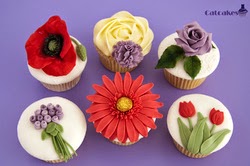 Curso cupcakes Madrid - Florales