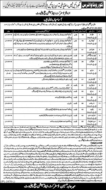 District and Session Court Chiniot Jobs 2021 Punjab