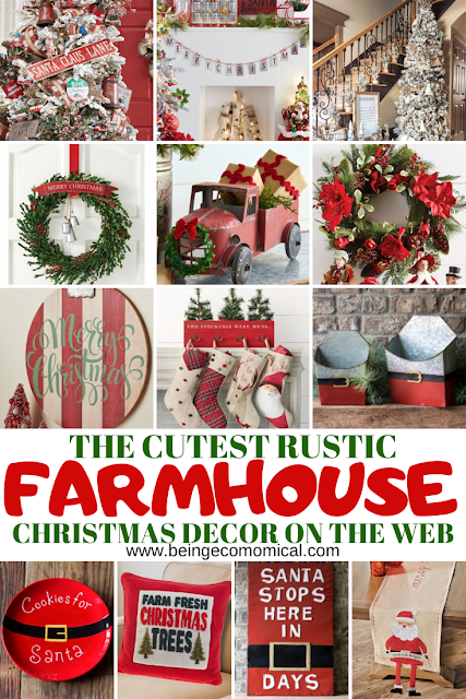 Farmhouse Christmas Decor Ideas 