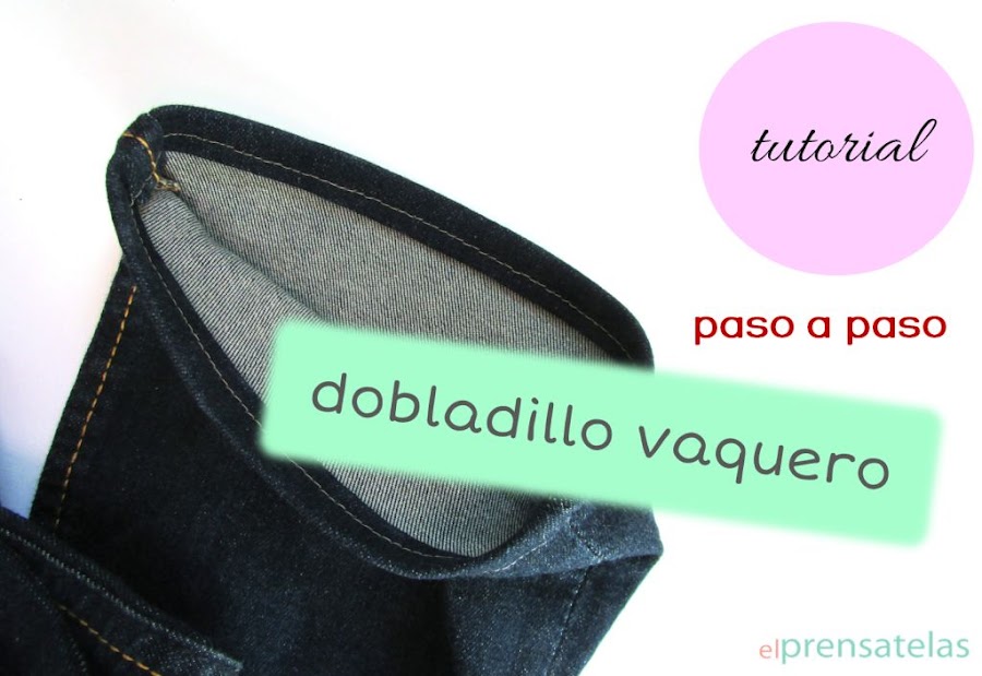 Tutorial dobladillo vaquero