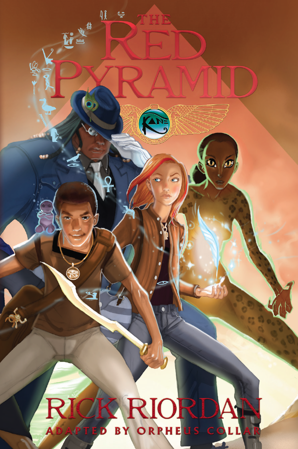 First Look: The Red Pyramid graphic novel | Rick Riordan