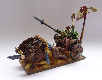 Savage Orc Boar Chariot conversion