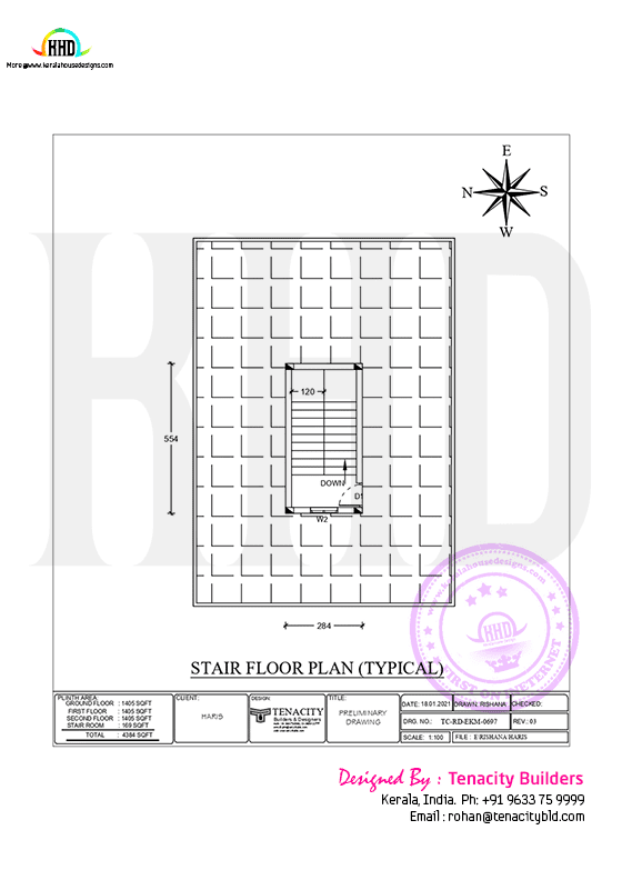 Staircase plan