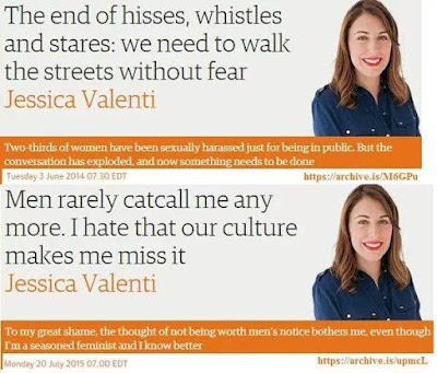 Jessica Valenti. The end of hisses, whistles and stares: we need to walk the streets without fear. Men rarely catcall me any more. I hate that our culture makes me miss it.
