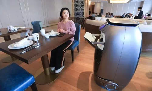 Hotel Futuristik Alibaba Dijalankan oleh Robot Menggunakan Pengenalan Wajah untuk Check-in Hotel Futuristik Alibaba Dijalankan oleh Robot Menggunakan Pengenalan Wajah untuk Check-in